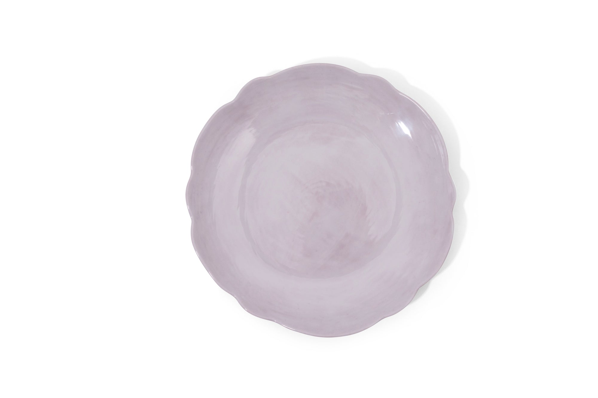 Scalloped Dinner Plate