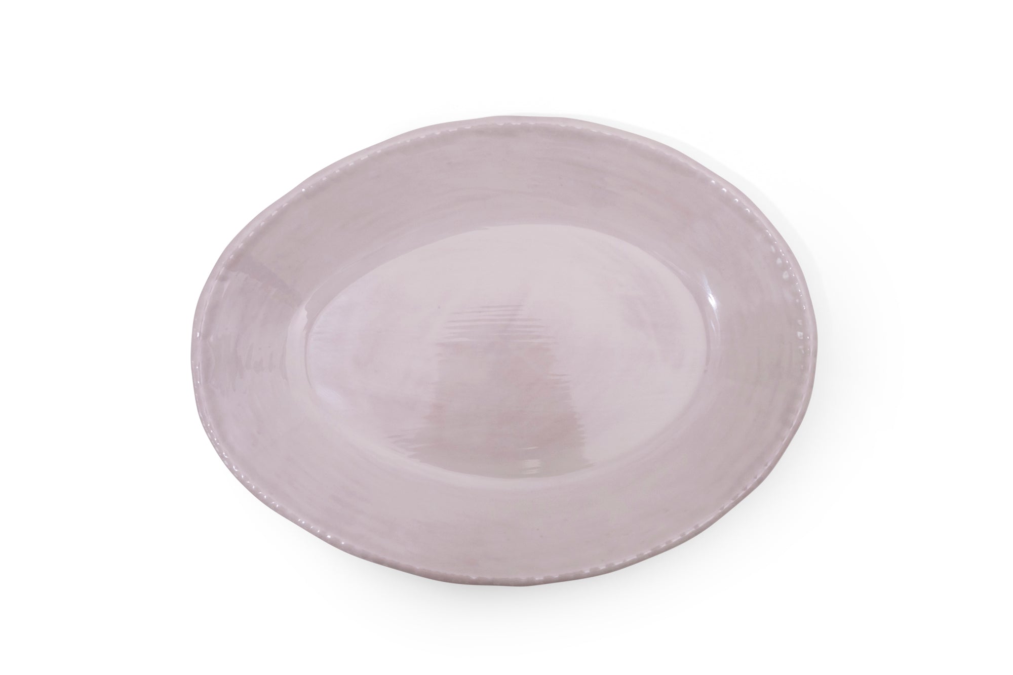 Beaded Serving Oval