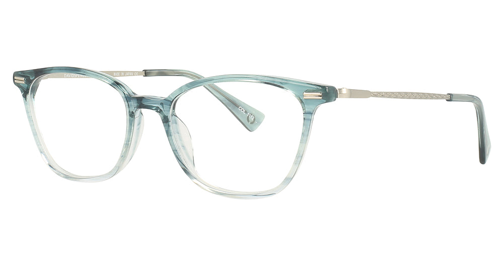 Meadow Blue Teal Fade/Silver