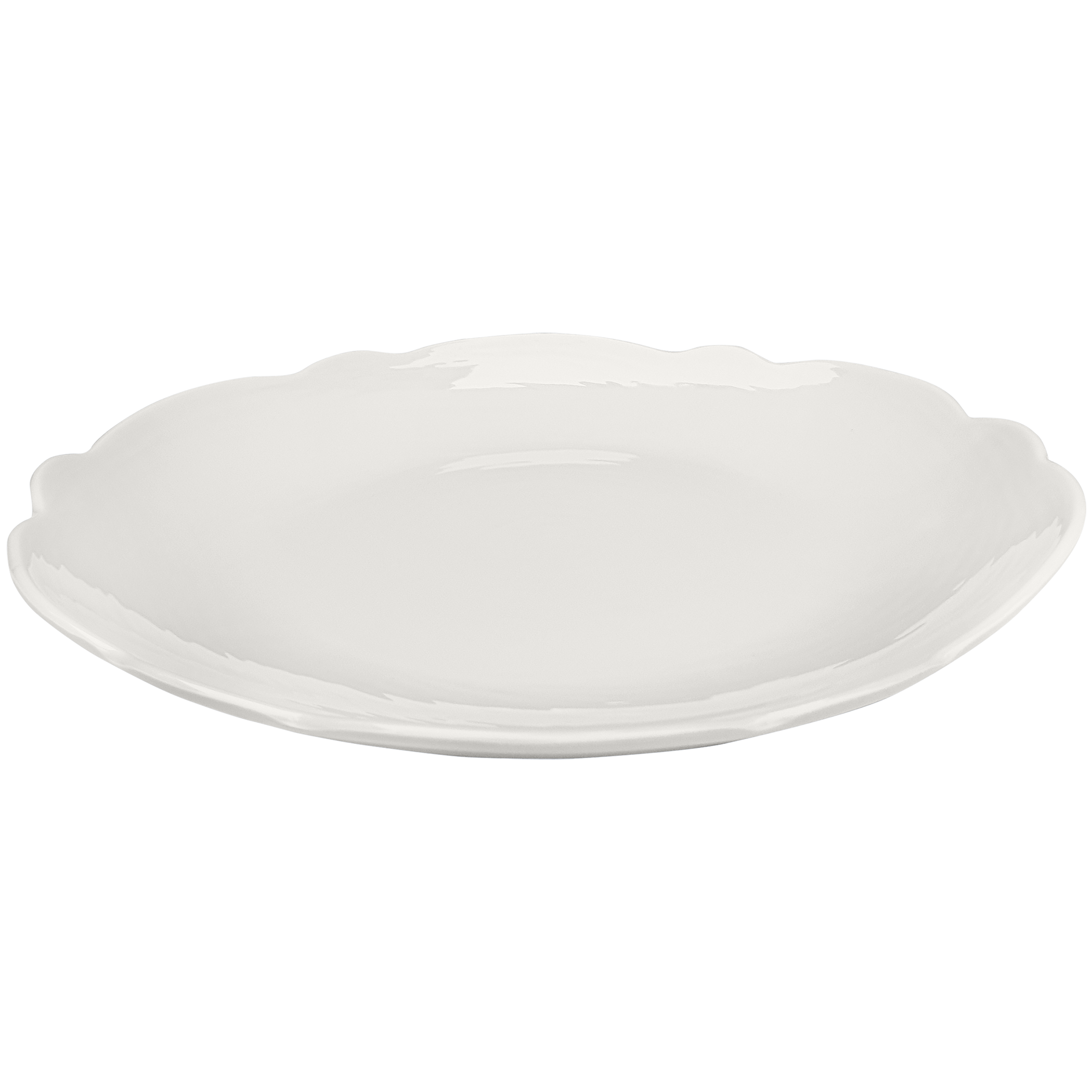 Scalloped Dinner Plate