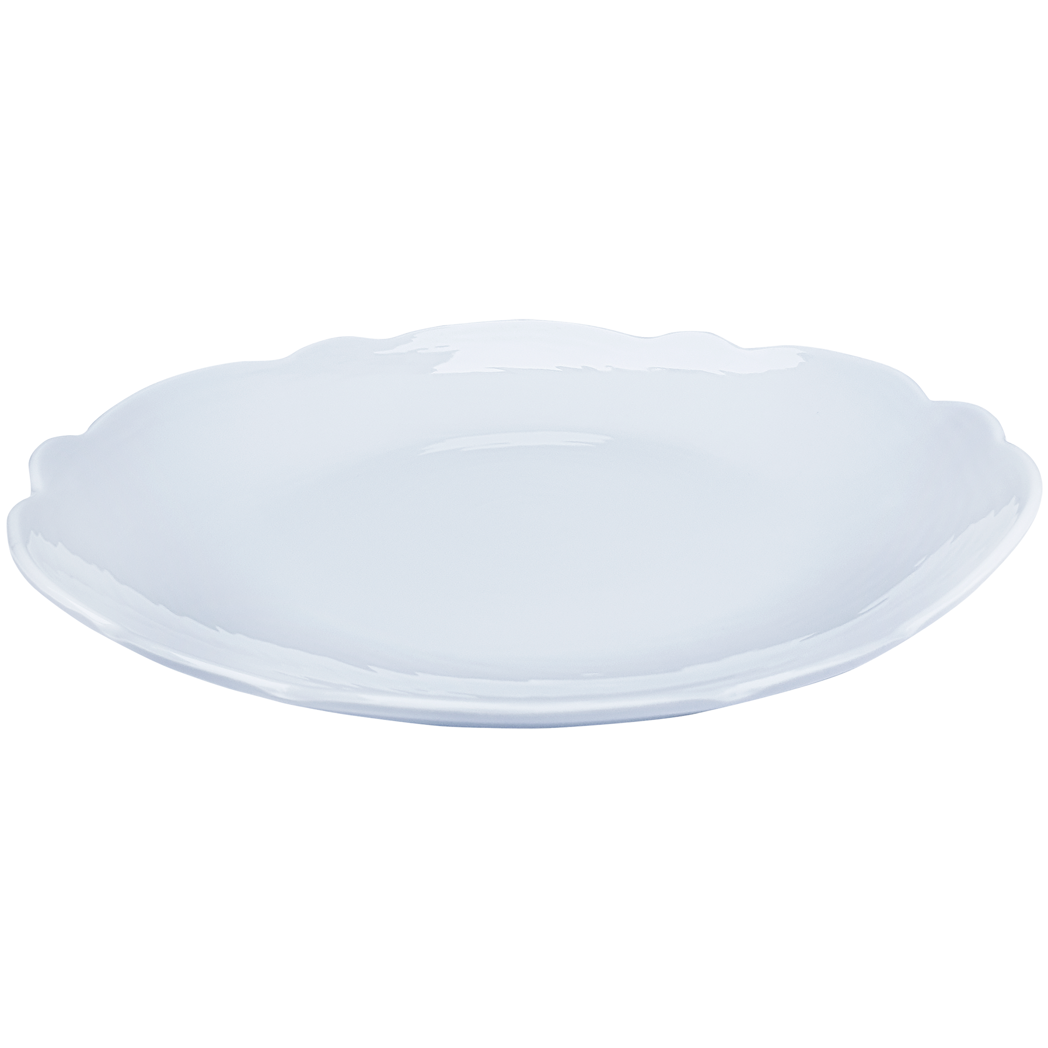 Scalloped Dinner Plate
