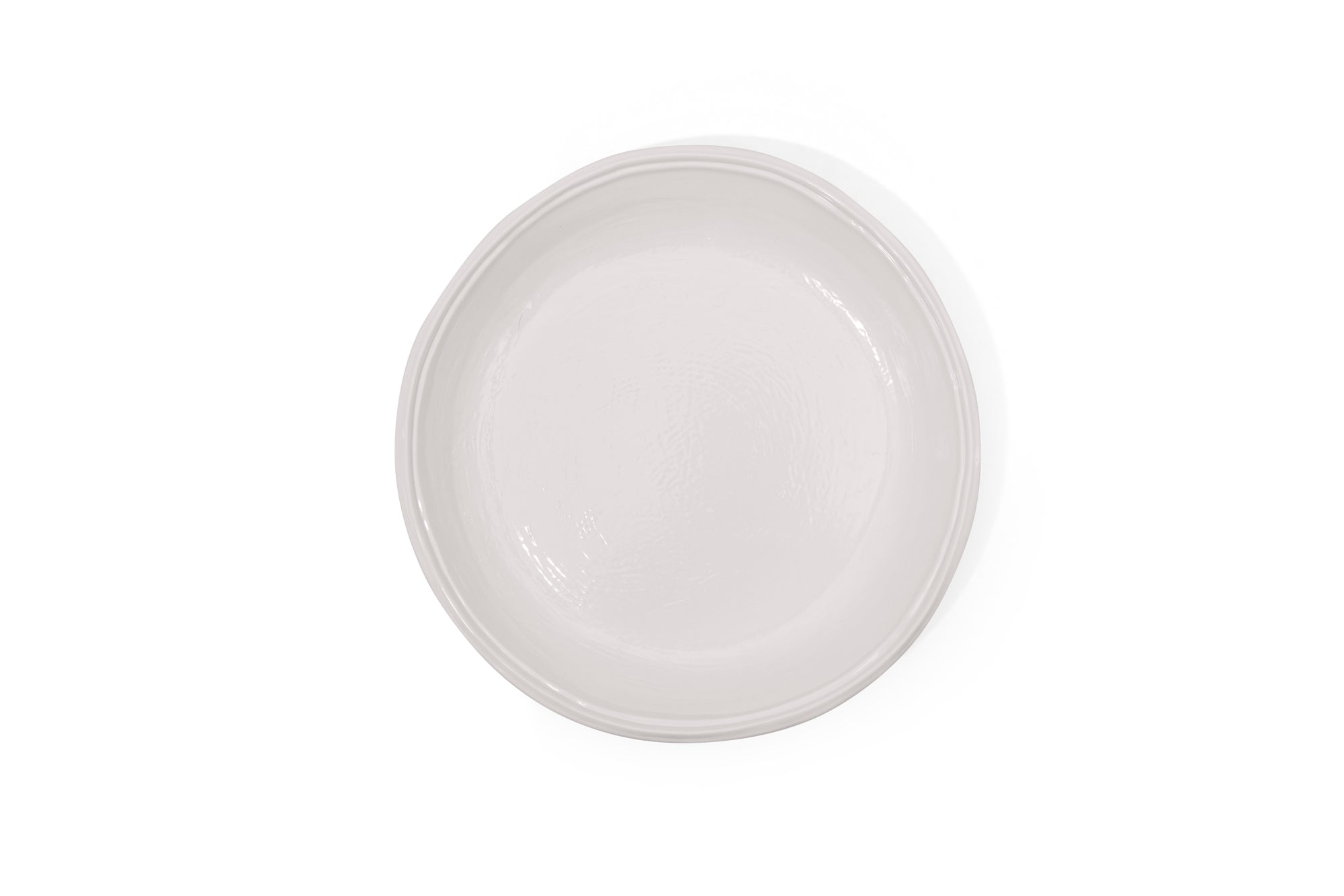 Double Line Large Pasta Serving Bowl