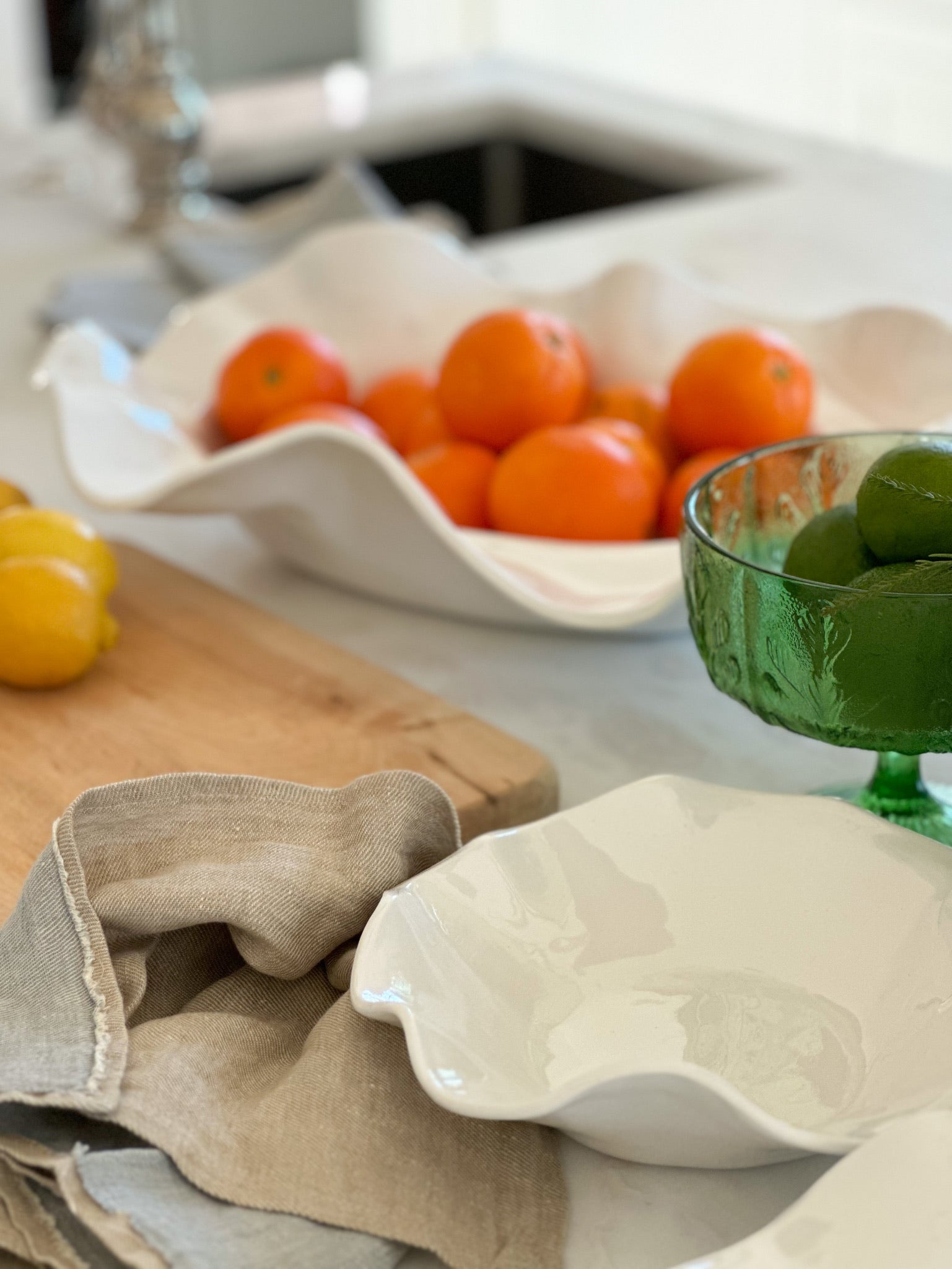 9.5 small wavy bowl