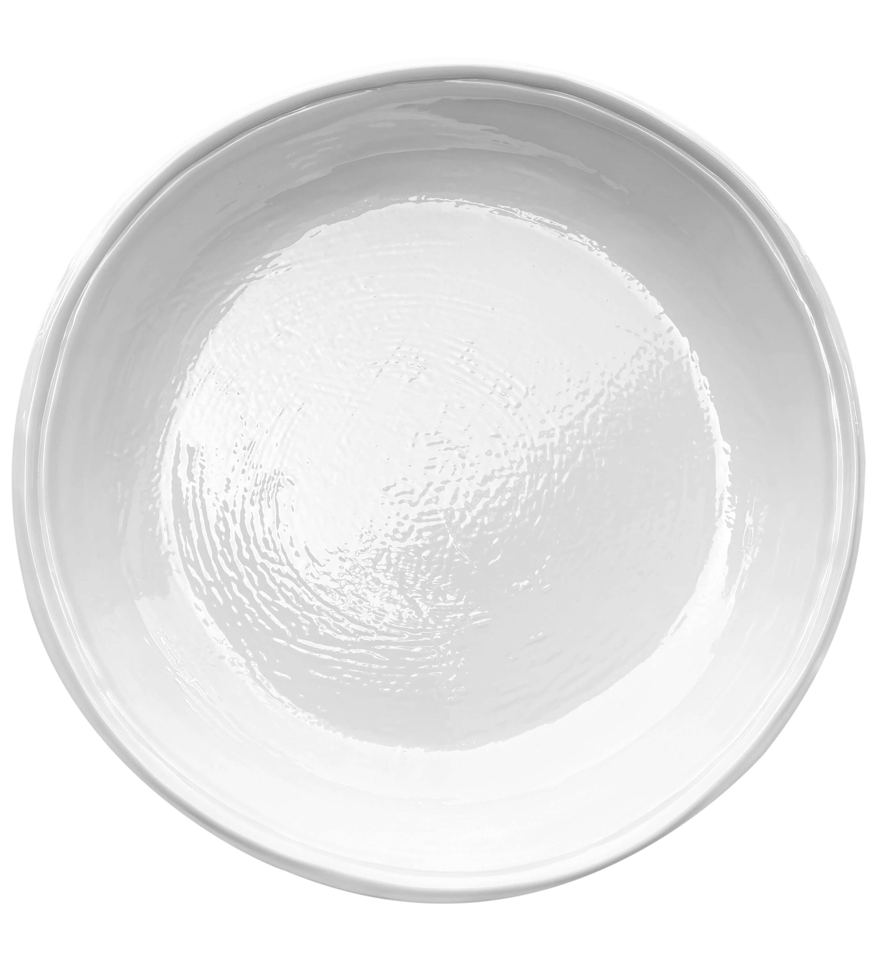 Double Line Large Pasta Serving Bowl