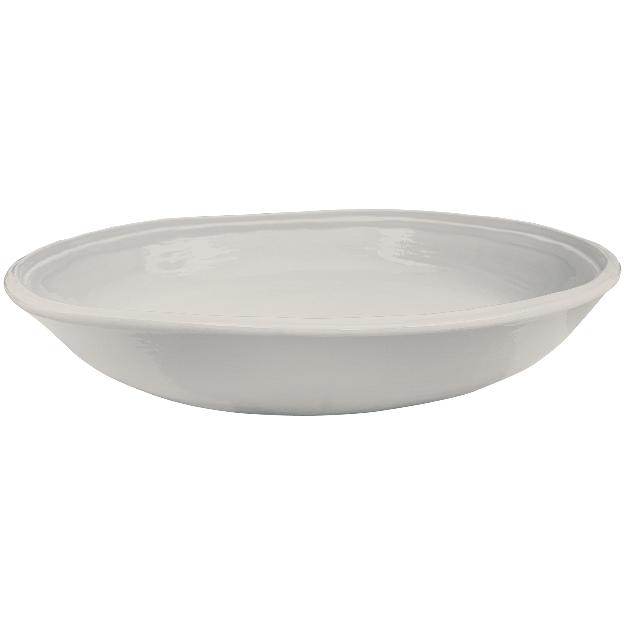 Double Line Large Pasta Serving Bowl