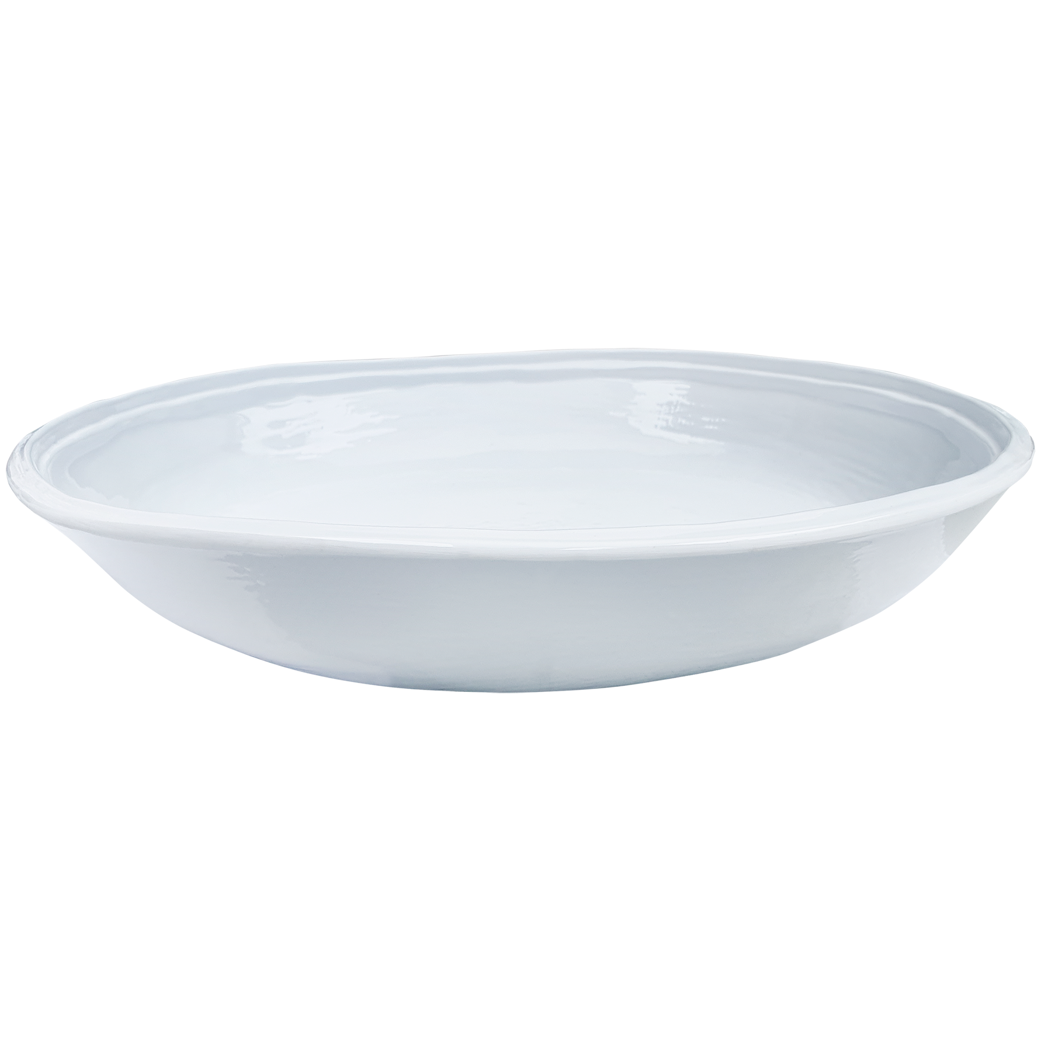 Double Line Large Pasta Serving Bowl