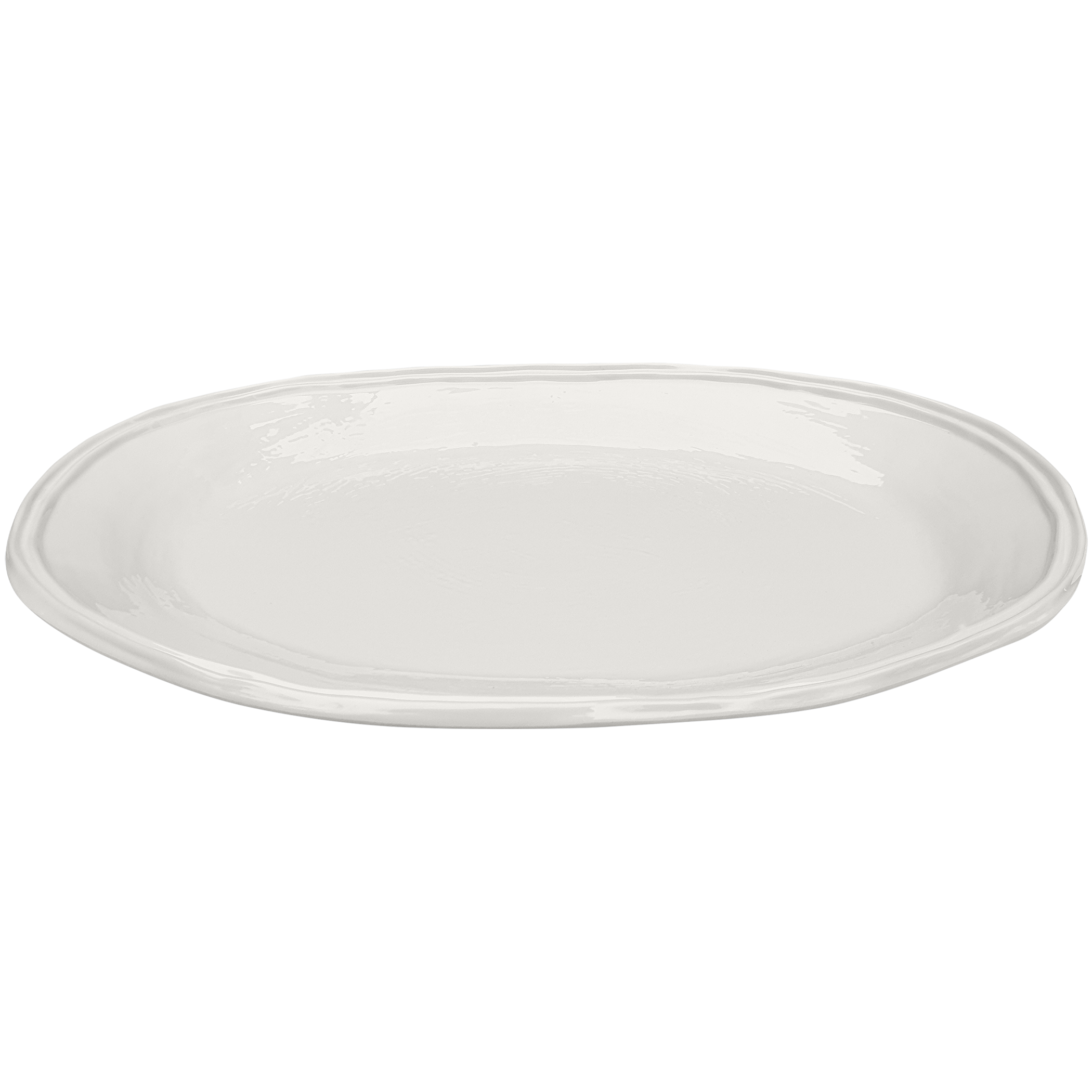 Double Line Oval Platter