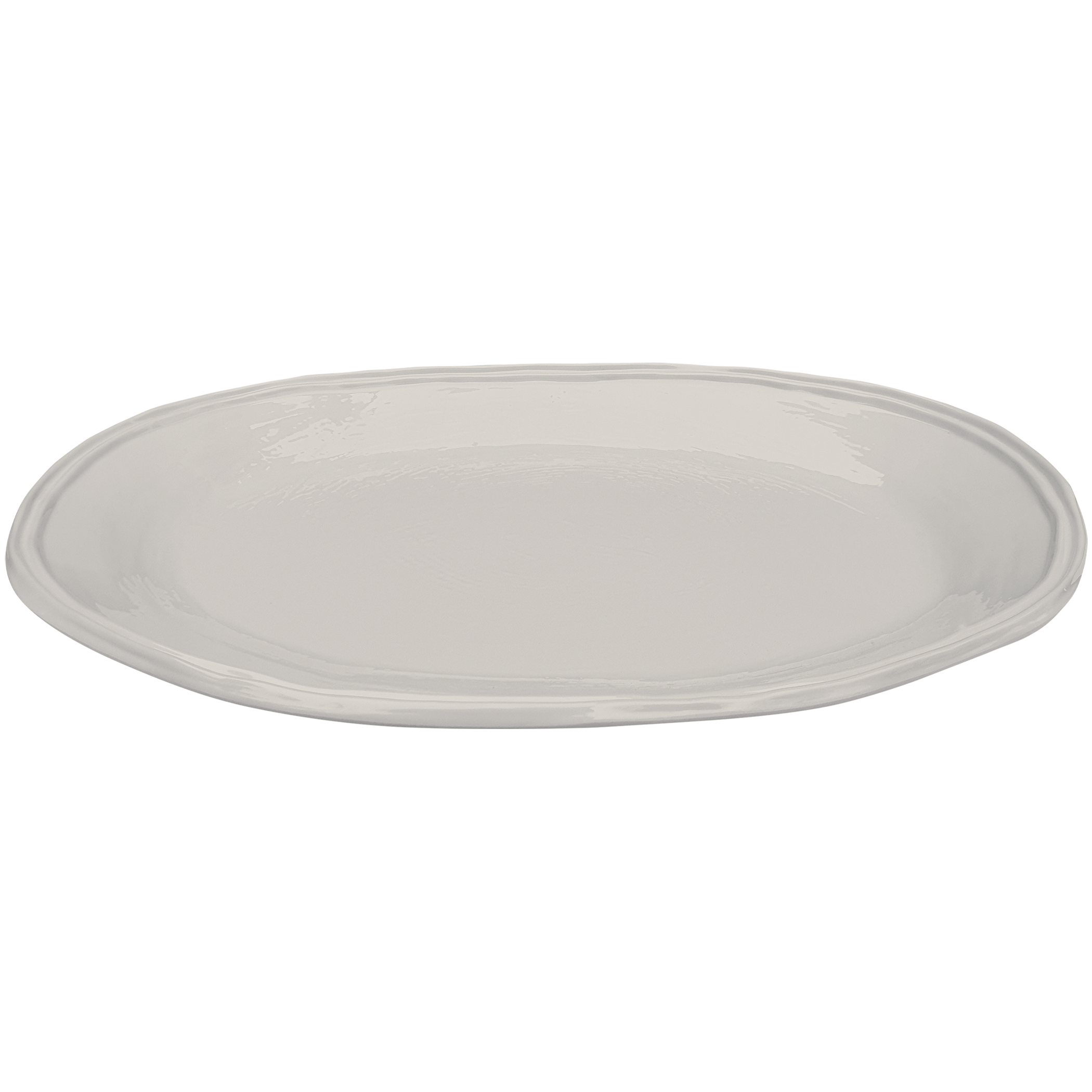 Double Line Oval Platter