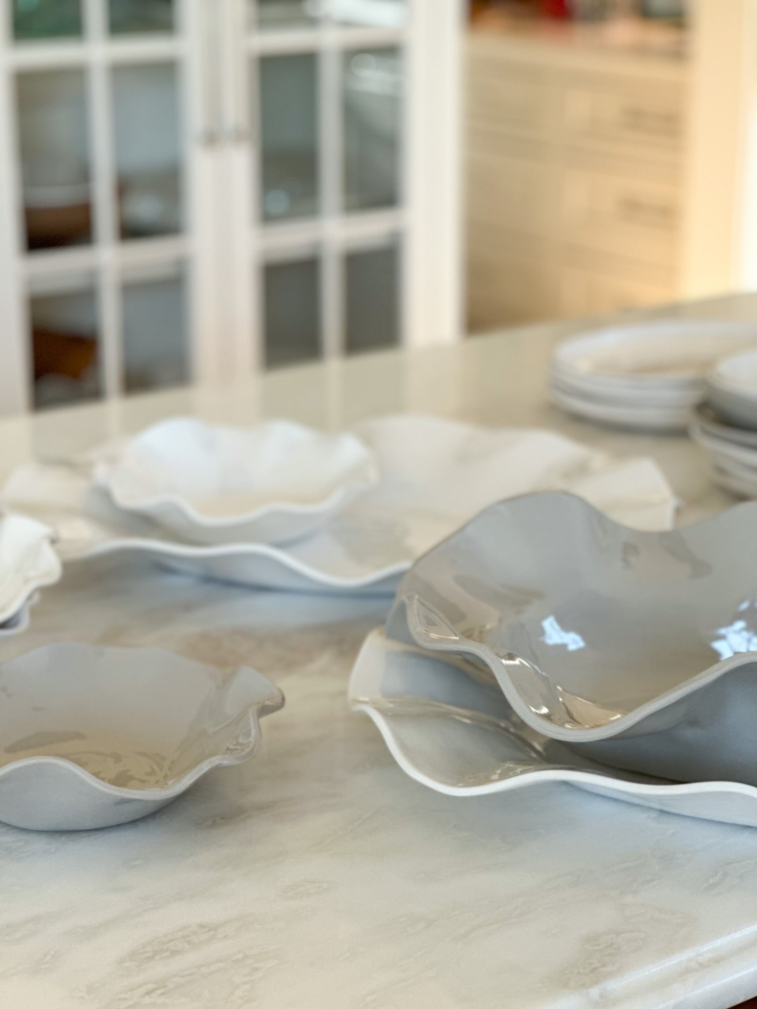 9.5 small wavy bowl