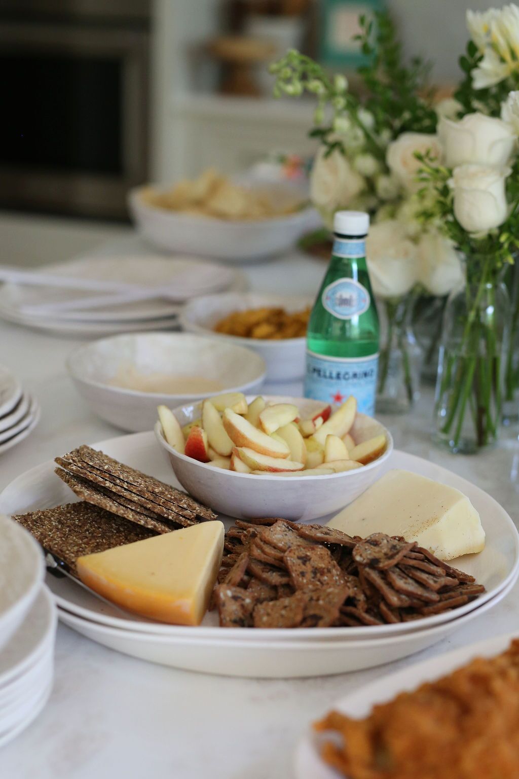 Large Round Serving Platter