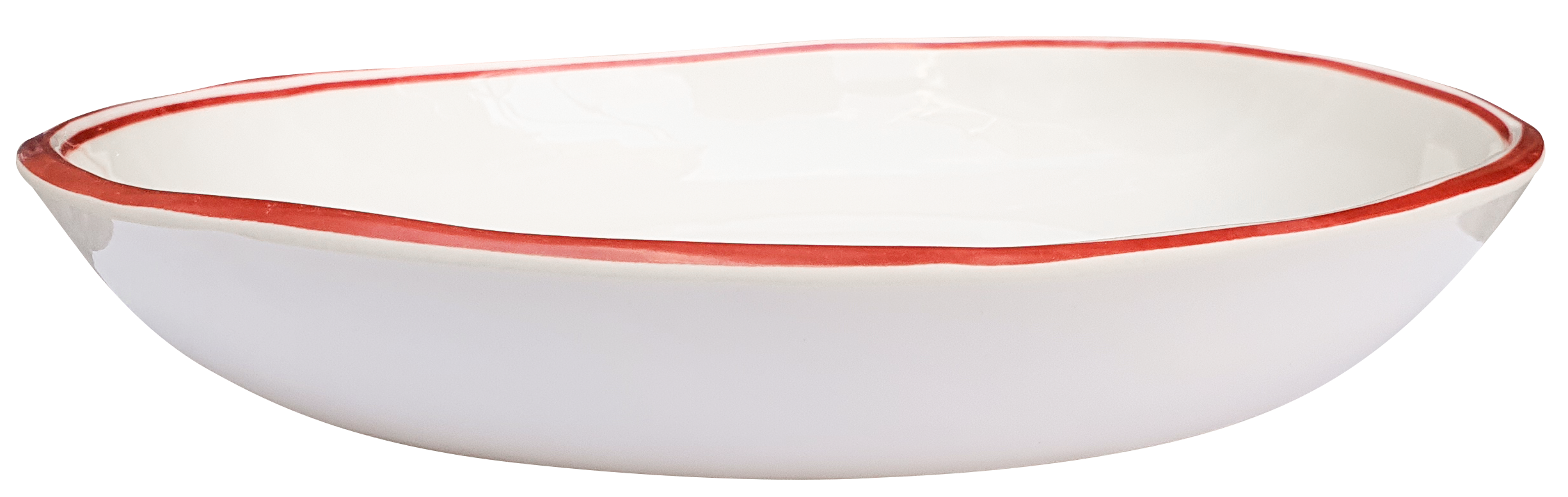 Simple Round Pasta and Soup Bowl