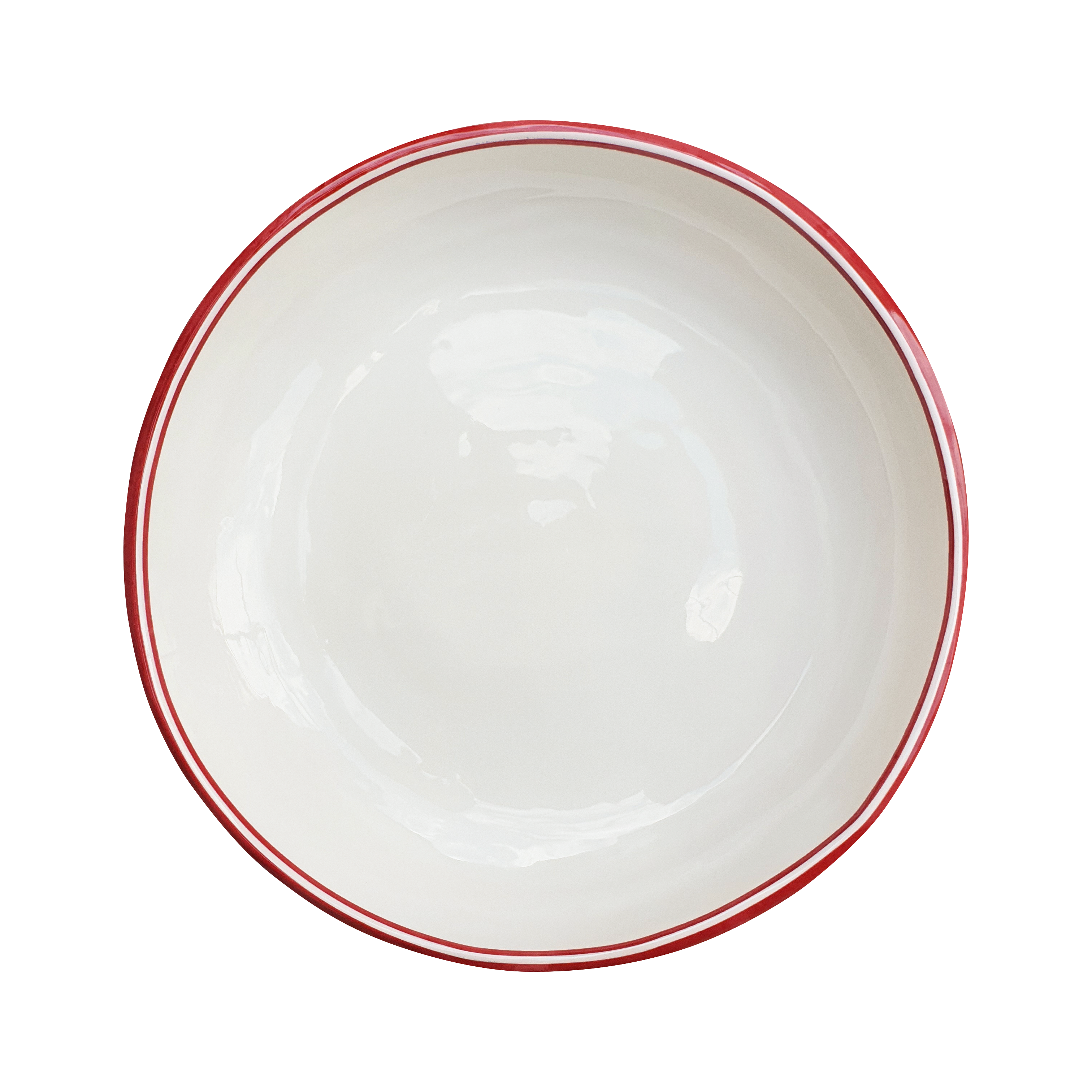 Simple Round Pasta and Soup Bowl