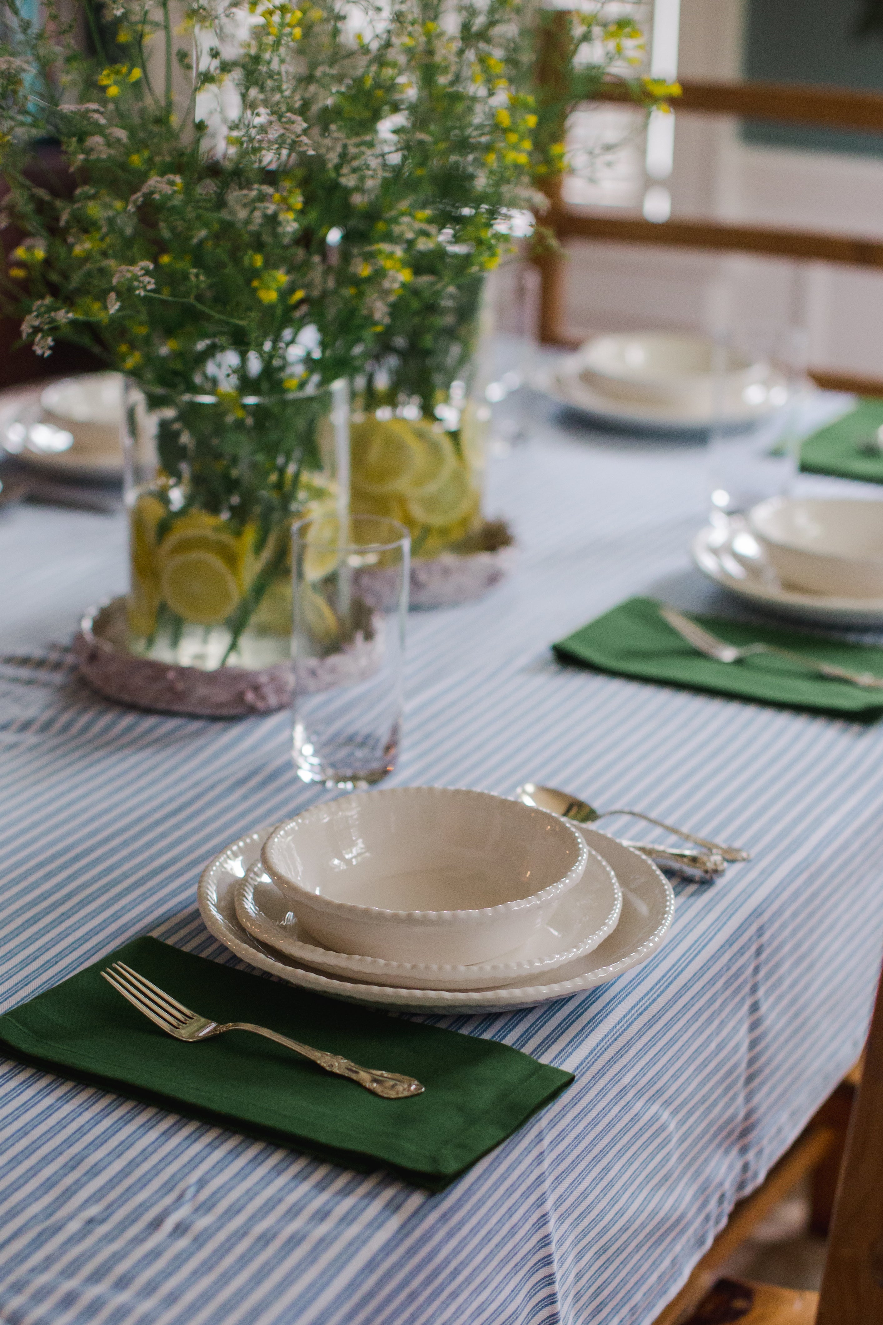 Beaded Salad Plate