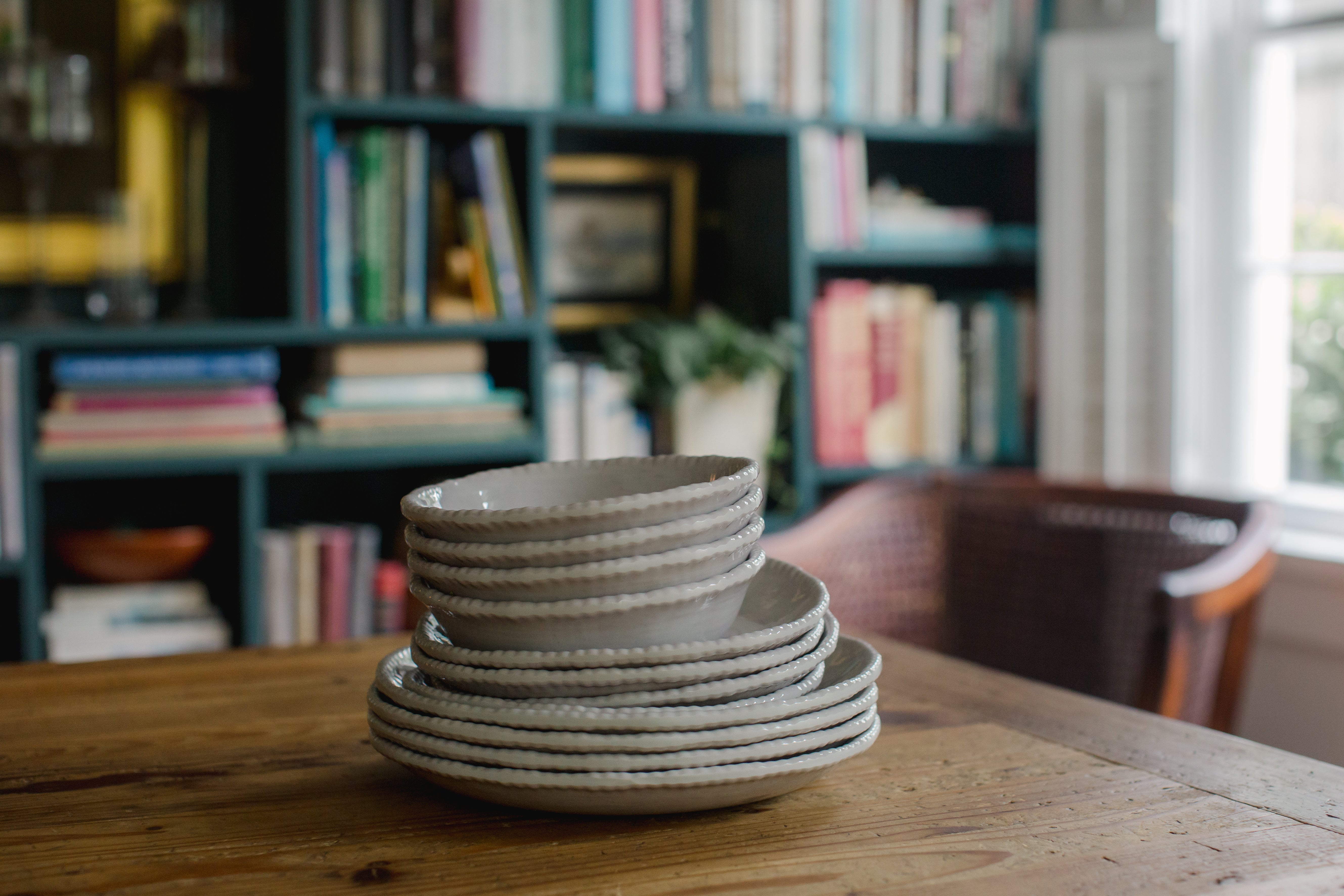 Beaded Dinner Plate