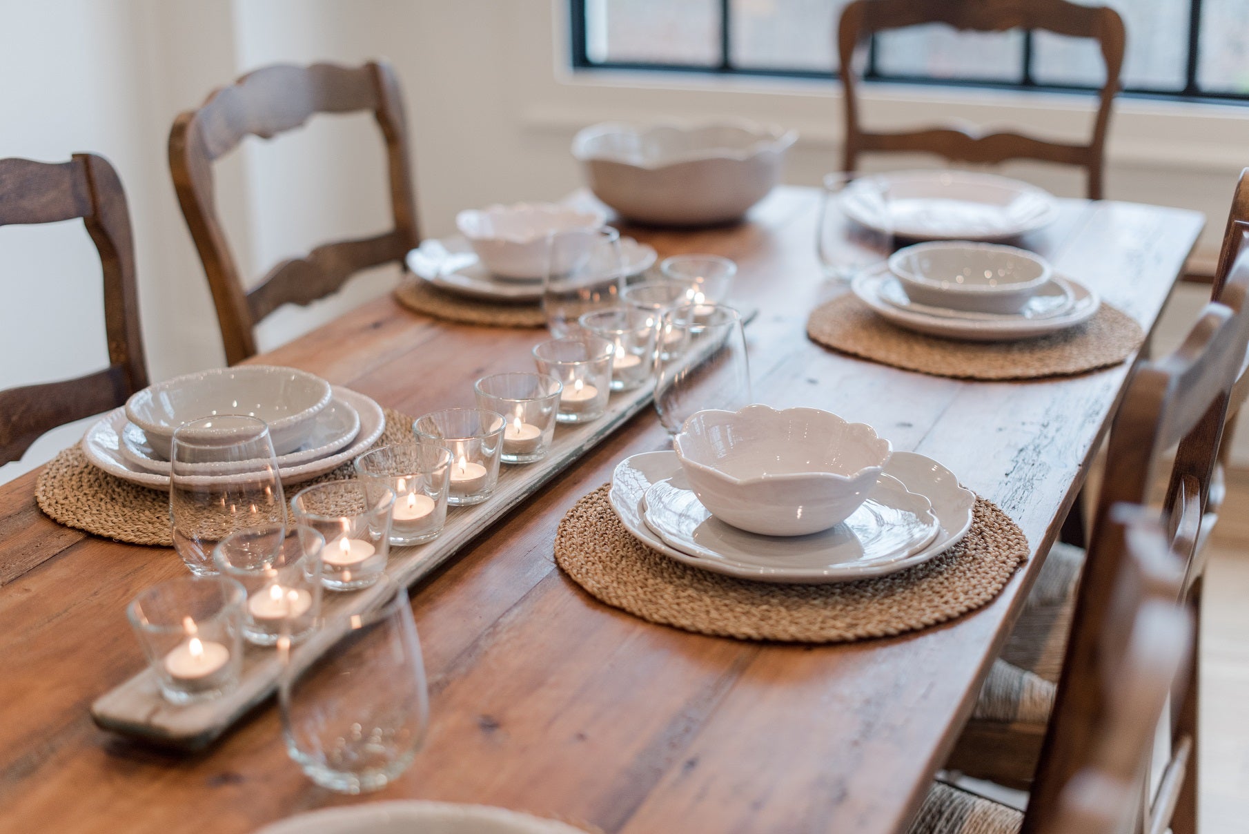 Scalloped Dinner Plate